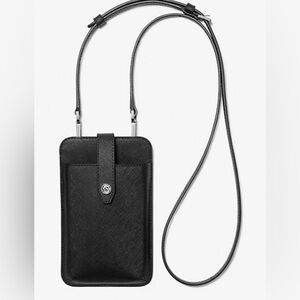 BNWT Michael Kors Saffiano Leather Smartphone Crossbody Bag